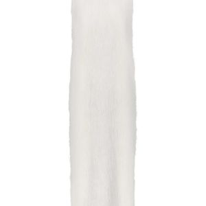 Loulou de Saison White Tiwa Fringed Midi Dress