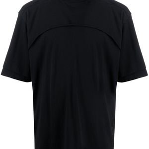 メンズ Unravel Project レイヤード Tシャツ ブラック