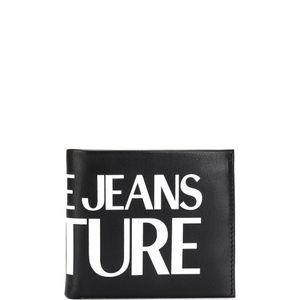メンズ Versace Jeans 二つ折り財布 ブラック