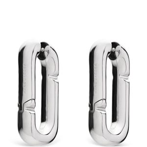 Marc Jacobs Black The Pop J Marc Hoop Earrings