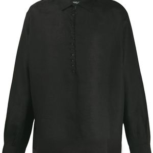 メンズ Dolce & Gabbana ボタンダウン シャツ ブラック