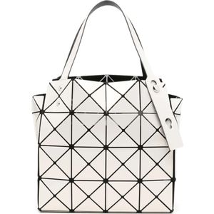 Issey Miyake White Carat Large Handbag