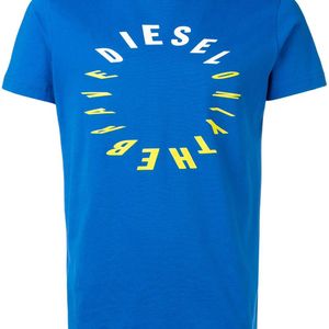 メンズ DIESEL T-diego-y2 Tシャツ ブルー