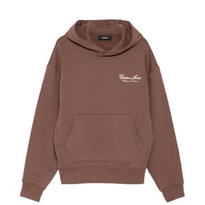 Amiri Brown Chateau Hoodie for men
