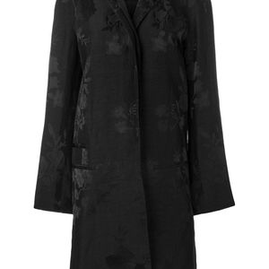Manteau à fleurs Haider Ackermann en coloris Noir