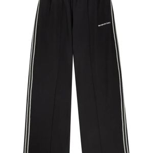 MKI Miyuki-Zoku Black Logo-Embroidered Track Pants for men