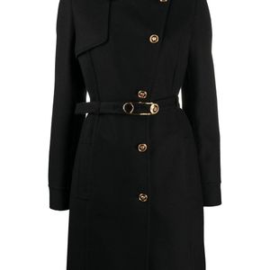 Versace メデューサ コート ブラック