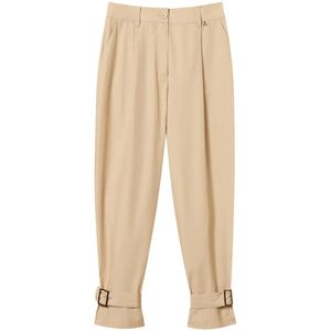 Twinset Natural Pantalon Fuselé À Boucle