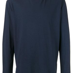 メンズ Kiton ロングtシャツ ブルー