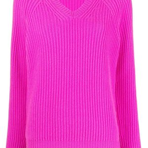 Jersey de canalé con cuello en V Tom Ford de color Rosa