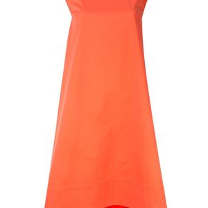 Calvin Klein ノースリーブ ドレス オレンジ
