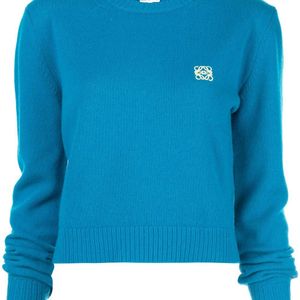 Loewe ロゴ セーター ブルー
