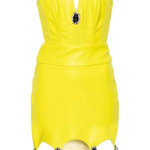 MITILIANE COUTURE Yellow Kyla Mini Dress