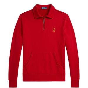 Polo Ralph Lauren Red Zip Pocket Polo Shirt for men