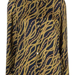 MICHAEL Michael Kors Blue Graphic-print Shirt