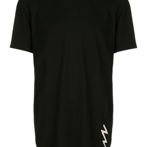 メンズ Rick Owens Thunderbolt Tシャツ ブラック