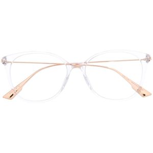 Dior バイカラー 眼鏡フレーム ホワイト