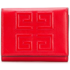 Givenchy 4g 三つ折り財布 レッド
