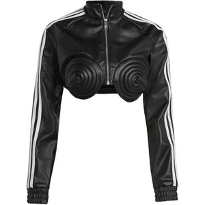 Adidas Black Sx Jeremy Scott Cropped Jacket