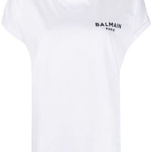 Balmain ロゴ Tシャツ ホワイト