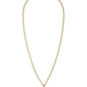 Roxanne Assoulin White The Puffy Initial Necklace