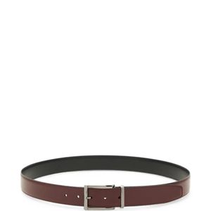 Ferragamo White Reversible And Adjustable Belt for men