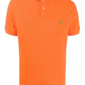 メンズ Polo Ralph Lauren ロゴ ポロシャツ オレンジ