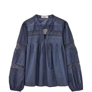 Ba&sh Blue Nami Blouse