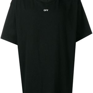 T-shirt oversize imprimé Off-White c/o Virgil Abloh pour homme en coloris Noir