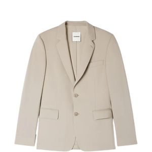 Sandro Natural Blazer En Laine for men