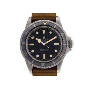 Reloj Submariner de 40mm 1966 Rolex de color Negro