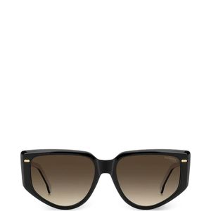 Carrera Grey Geometric-Frame Sunglasses
