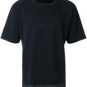メンズ Unravel Project コットン Tシャツ ブラック