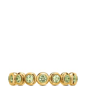 David Yurman Metallic Bezel Set Band Ring