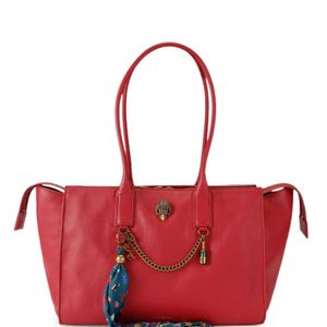 Kurt Geiger Red Sloane Shopper Bag