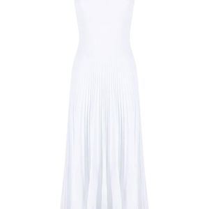 Vestido de punto de canalé P.A.R.O.S.H. de color Blanco