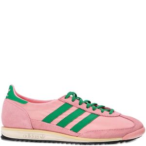 Adidas Pink Sl 72 Og 3-Stripes Suede Sneakers