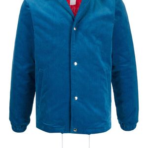 メンズ Comme des Garçons スリムフィット シャツジャケット ブルー