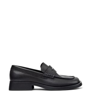 Camper Black Donna Leather Loafers