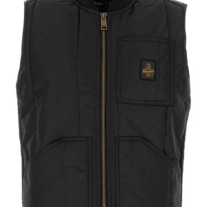 Refrigiwear Black Zip-Up Gilet for men