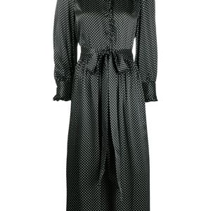 Marc Jacobs ポルカドット シャツドレス ブラック
