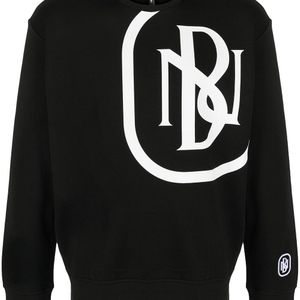 Neil Barrett Sweatshirt mit Logo-Print in Schwarz für Herren