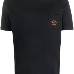 メンズ Paul & Shark ロゴ Tシャツ ブラック