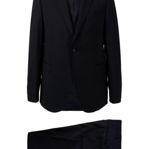 メンズ Emporio Armani シングルスーツ ブラック