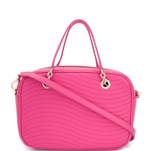Bolso satchel Swing Furla de color Rosa