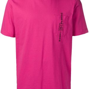 メンズ DIESEL T-just-pocket Tシャツ ピンク