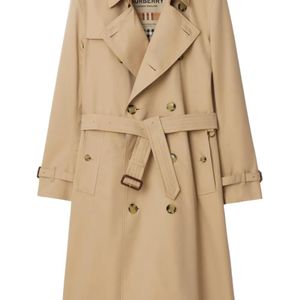 Burberry Natural Kensington Heritage Belted Trench Coat for men