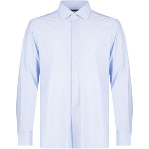 Corneliani Blue Buttoned Collared Shirt for men