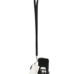 Karl Lagerfeld K/ikonik ポーチ ブラック
