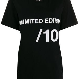 Camiseta con motivo Unlimited Edition MM6 by Maison Martin Margiela de color Negro